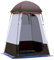 Pop-up - Tenda da bagno portatile e doccia, per esterni, per campeggio, camper, camper, picnic, parasole da pesca, guardaroba, installazione rapida, 140 x 140 x 220 cm (colore del caffè)