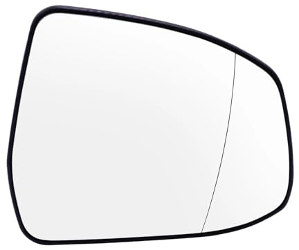 Spiegelglas Heizbar Für Ford Für Focus MK2 MK3 2008-2018 Für Mondeo MK4 2010-2014 Linke/rechte Seite Außenspiegelglas Beheizte Platte Konvexer Rückspiegel Weitwinkel Außenspiegel Glas(Right)