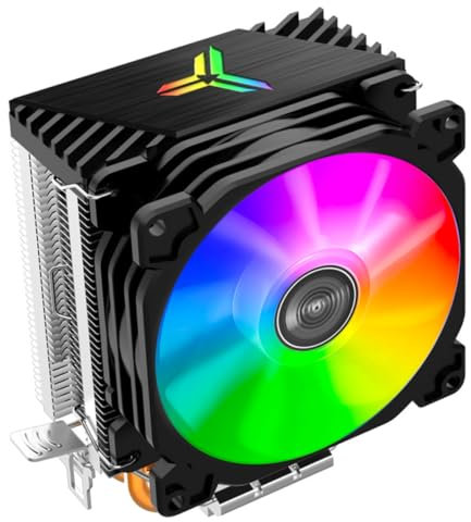Holibanna Enfriador De Cpu De Doble Rgb Para Computadora Ventilador De Torre De Computadora Ventilador De Enfriamiento Rgb