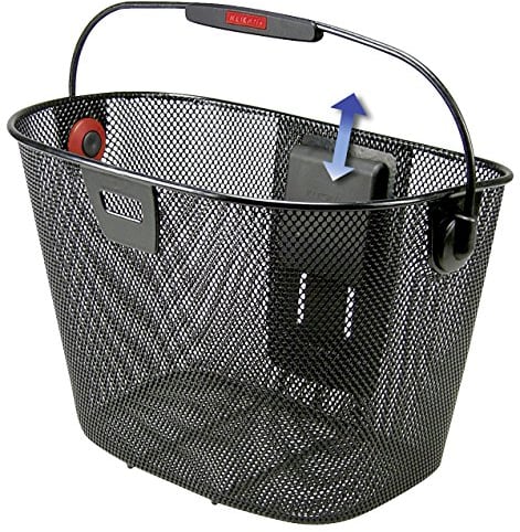 KLICKfix Farradtasche Unilux Korb Schwarz, 0387KLIK