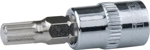 KS Tools 918.3860-E 3/8 Chrome+ Bit-Stecknuss Xzn,M10