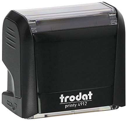 Trodat Textdruckmaschine 4912 Printy 4.0, Schwarzgrau