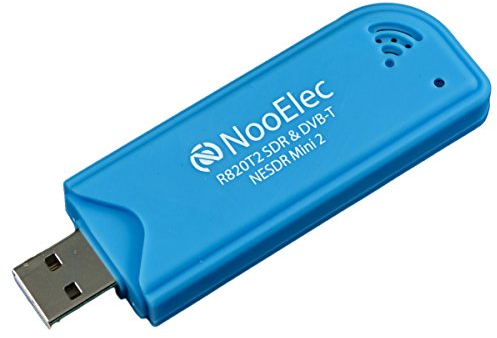 Nooelec NESDR Mini 2 USB RTL-SDR y Conjunto de Receptores ADS-B, Sintonizador RTL2832U y R820T2, Entrada MCX. Radio Definida por Software de Bajo Costo