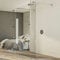 Idralite Parete Doccia 70 CM in Vetro Trasparente 8mm MOD. Walk in Free H198