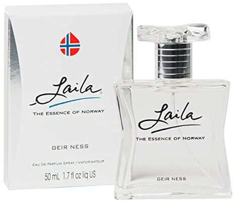 Geir Ness Laila Eau de Parfum Spray - Long Lasting Fresh, Airy and Clean Fragrance for Women - Blend of Fruity and Floral Scent (1.7 oz)