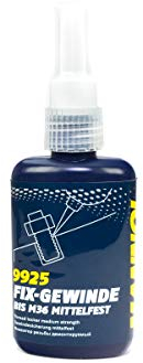 MANNOL Fix Gewinde Schraubensicherung Mittelfest 1 Stück á 50 ml