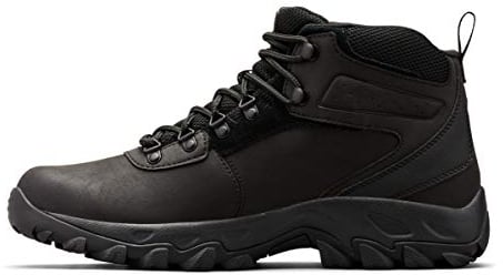 Columbia Newton Ridge Plus 2 Wp, Scarponi da trekking ed escursionismo impermeabili a vita media Uomo, Black Black 2024, 43.5 EU