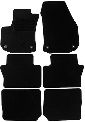 TEXER Textil Fußmatten Passend für Opel Zafira B 7-Sitzer Bj. 2005-2011 Basic