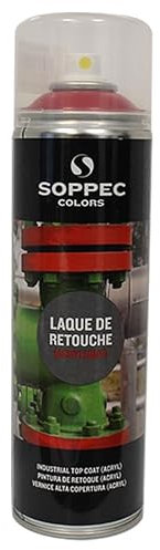 SOPPEC - Peinture aérosol - Bombe peinture de retouche - RAL9010 blanc pur brillant