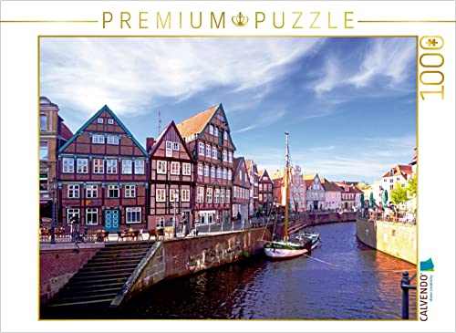 CALVENDO Puzzle Altstadt in Stade 1000 Teile Lege-Größe 64 x 48 cm Foto-Puzzle Bild von Fotine