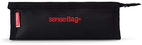 transotype 76112001 senseBag schmal Schlampermäppchen, schwarz