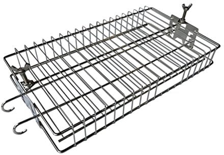 SunshineBBQs BBQ Rotisserie Basket Cage in Stainless Steel
