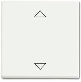 Busch-Jaeger 1786 JA/02-884 Wippe, Jalousietaster, studioweiß matt (2CKA001751A3102)