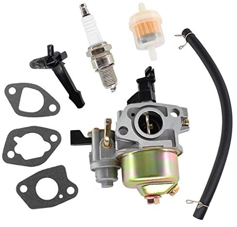 AISEN Vergaser mit Dichtung Zündkerze Satz für Fuxtec FX-ST5.5, FX-ST6.5 Schneefräse bis Baujahr 2013