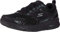 Skechers Herren GO Run CONSISTENT Sneaker, Black Leather Synthetic Charcoal Trim, 41 EU