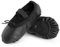 Ballet Shoes Leather Ballet Flats Full Sole Dance Slippers for Girls Toddlers Women Black 11 UK Child=29