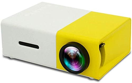 Mini Pocket Projector, YG300 Portable Full Color LED LCD Video Projector, 1080P Home Media Player,Video TV Movie, Party Game, Outdoor Entertainment with HDMI USB AV Interfaces and Remot...