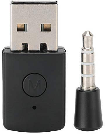 Yctze Bluetooth-Dongle-Adapter, drahtloser Bluetooth-Adapter für PS4, Mini-Dongle-Empfänger und -Sender, Unterstützung A2DP, HFP