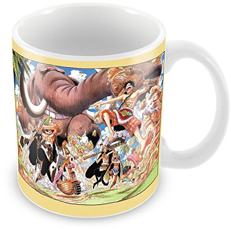 French Unicorn Mug Tasse Elephant Luffy One Piece Anime Japonnais Pirate