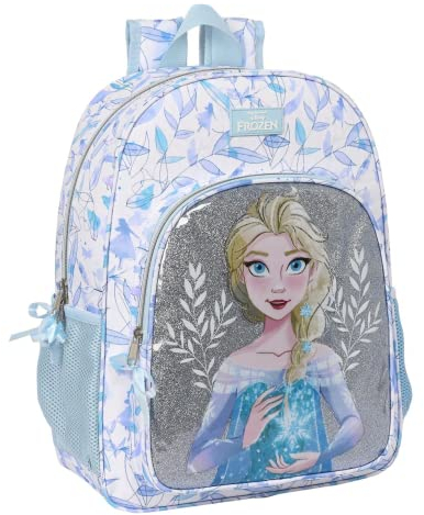 Safta-S4306449 Mochila Adapt.Carro Frozen II Memories 33X42X14Cm, Multicolor, Talla única (612273180)