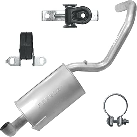 Endschalldämpfer Auspuff Endtopf für 1.4 TDI 1.7 SDI Seat Arosa VW Lupo