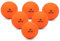 PU Cricket Windball – Orange Senior (6 Stück)