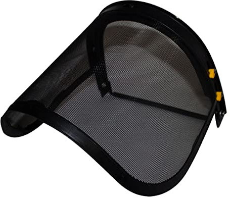 perfk Visiera Protettiva, Maschera Decespugliatore, Casco per Protezione Forestale, Schermo in Rete, per Viso e Giardinaggio