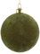 Countryfield Weihnachtskugel Yana Samt M 10cm Oliv