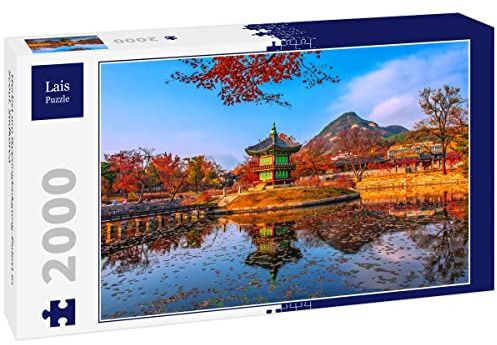 Lais Puzzle Herbst am Gyeongbokgung-Palast in Seoul, Südkorea 2000 Teile