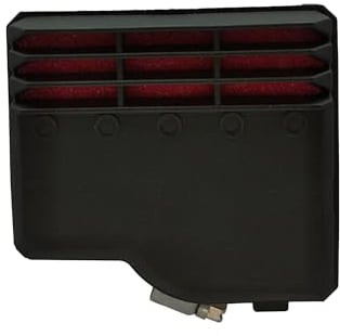One by Camamoto Racing-roter Schwamm-Luftfilter, für Piaggio Ciao/PX/SI/Bravo/Superbravo/Grillo/Vergaseranschluss 50 mm