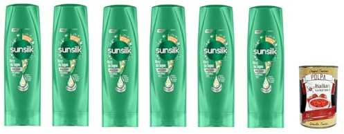 Italian Gourmet Balsamo Ricci Da Sogno Haarbalsam für Locken 6 x 200ml | Crema districante, Pflege bei welligem Haar, aiuta definizione e morbidezza, Gesamtnettogewicht 1,2 L + Kostenlos Polpa 400g