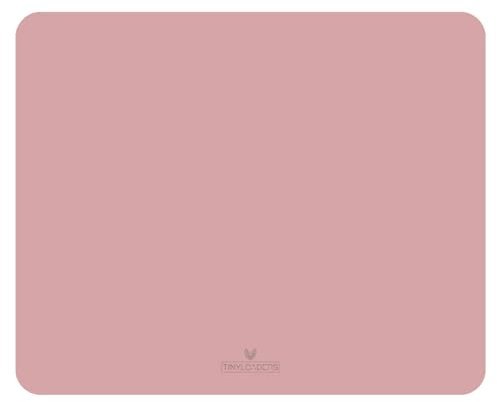 TINYLOADERS Praktische Bodenmatten zum Unterlegen unter Hochstuhl Kinderstuhl Spielmatte Spritzmatte für Kunst Handwerk waschbarer wasserdichter rutschfester Bodenschutz 110 cm x 95 cm Rose