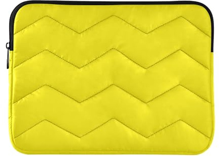 Canary Yellow Laptop Sleeve Bag Cute Computer Bag Protective Laptop Case Tablet Sleeves, 13-14 Inch