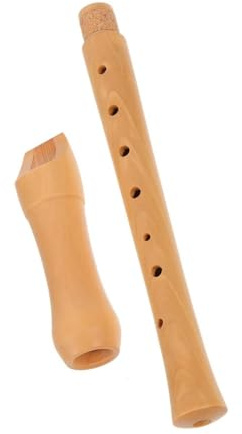 1 Set: Klassische 8-Loch-Blockflöte Aus Holz Im Deutschen Stil (abnehmbares Design) Blockflöte Für Anfänger