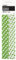 Unique Party - 62081 - Paquet de 10 Pailles - Carton à Pois - Vert Citron