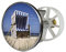 Waschbeckenstöpsel Design Strandkorb | Abfluss-Stopfen aus Metall | Excenterstopfen | 38 – 40 mm