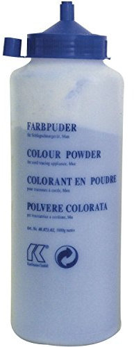 KAUFMANN 40.873.02 Farbkreide blau in Pulverform für Lotschnurautomat 1000 Gramm