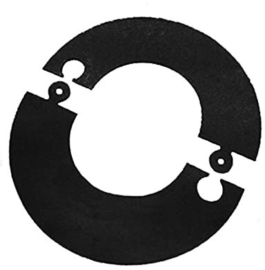 Equipé peint en noir de fumée Rosette D. 150 mm. poêle à granulés de bois