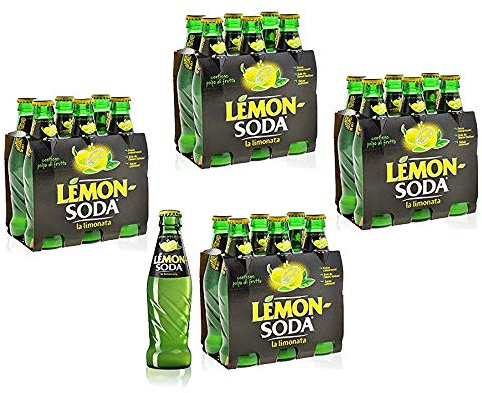 24x Flasche Lemonsoda 200ml Campari Group La Limonata Zitrone italienisch soda