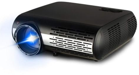 Proiettori Videoproiettore per proiettore Home Cinema Full HD 4K * 2K con 5G WIFI 6500 Lumens Proyector (colore : Nero)