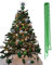 3m Bead Garland Luxury Christmas Tree & Room Decoration 8mm Bead 3m Chain (Dark Green)