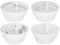 Royal Doulton Pacific Stone Tapas-Schalen, 11,2 cm, mehrfarbig, 4 Stück