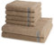 Ross - Sinfonie - 4 X Handtuch 2 X Duschtuch - im Set (6er Set Walnuss)