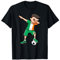 Dabbing Fußball Boy - Irland Trikot Irish Football Fans T-Shirt