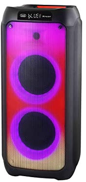 Trevi XFEST XF 3100 KB Altoparlante Wireless 130W,USB, AUX-IN, TWS, Effetto Fiamma Fire Flame, Karaoke con Microfono Incluso, Batteria Ricaricabile