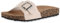 Giralin Damen Sandalen Pantoletten Bequeme Sommer Schuhe Korkoptik Hausschuhe Flats Strandschuhe Schlappen Pool Slides 207100 Beige 38