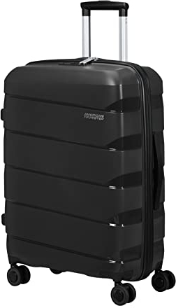 American Tourister Air Move - Spinner M, Koffer, 66 cm, 61 L, Schwarz (Black)