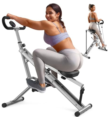 SPORTSROYALS DQ1 Deep Squat Machine for Home, Deep Squat Trainer for Women with Resistance Bands, Glutes & Abs Workout, 350lbs Capacity, Foldable