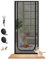 Dixutzi Zanzariera rinforzata per gatti, adatta per porte di dimensioni 86 x 200 cm, resistente, a prova di animali domestici, con cerniera, impedisce a cani e gatti di correre fuori di casa (nero)