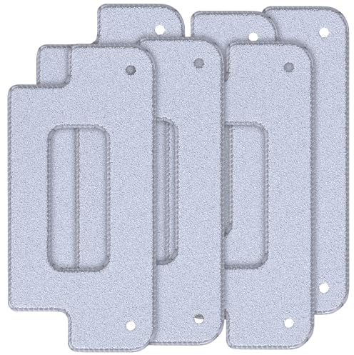 Sichler Exclusive Zubehör zu Akku Fensterreiniger: 6er-Set Ersatz-Wischtücher für Fensterputz-Roboter PR-070 und PR-080 (Fensterputz-Roboter Sprüh, Kantenerkennungstechnologie, Scheibenwischer)